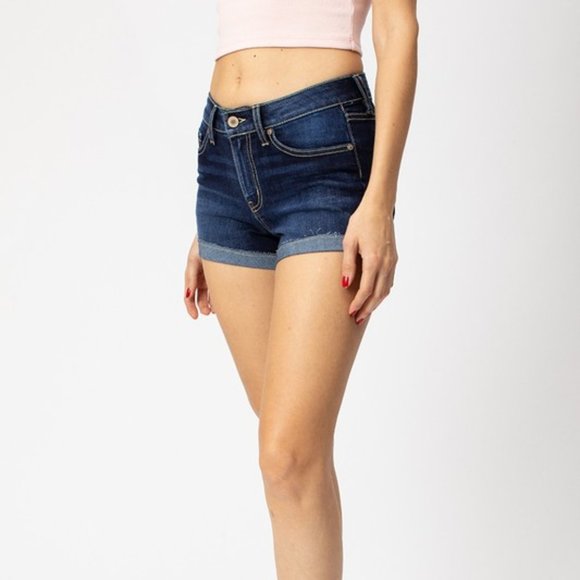 Kancan Hazel Ladies Women Denim Short KC7058D - Picture 3 of 5